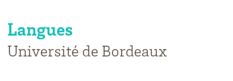 Langues à l'université de Bordeaux