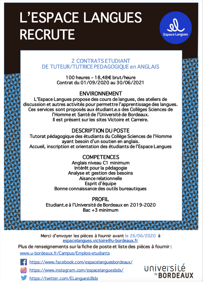 Affiche Image Tuteurs EL 2020-2021 Affiche Image Tuteurs EL 2020-2021